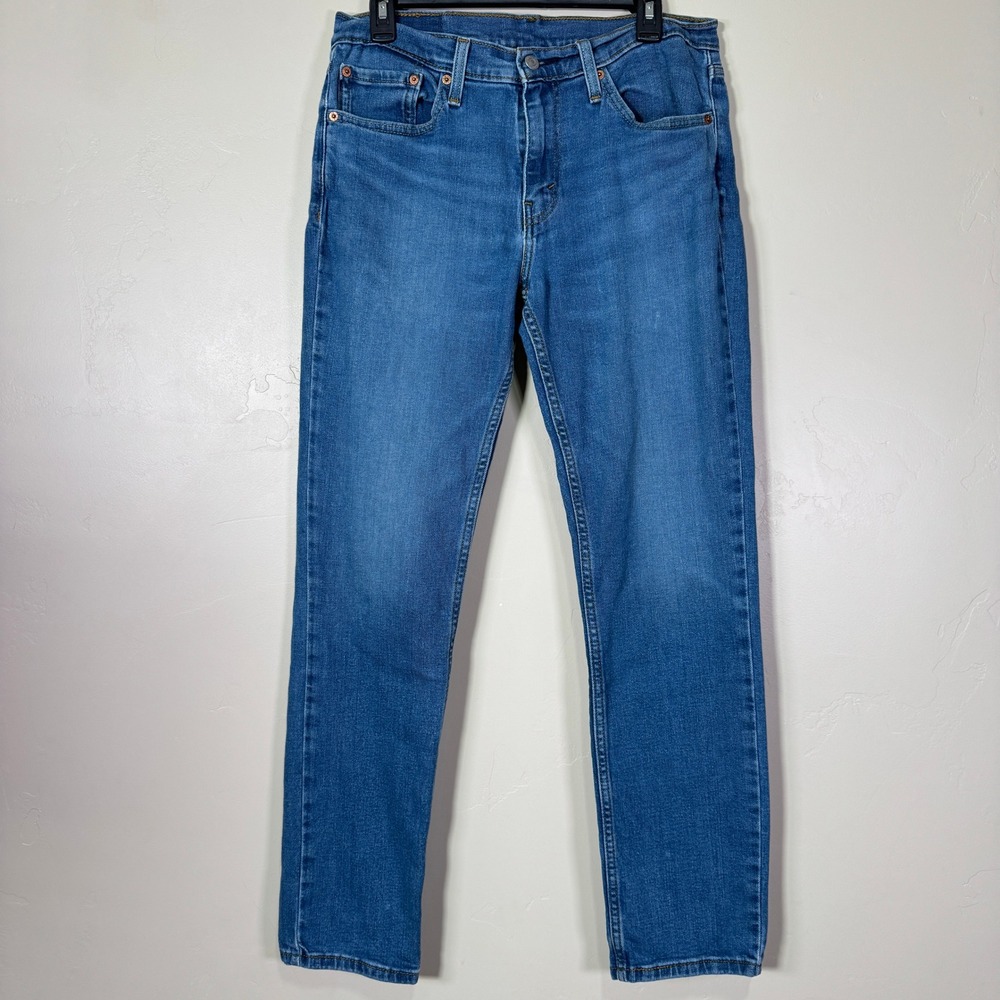 Levi's 511 Slim Fit Jeans Mens 32x32 Blue Denim 04511-3920 Casual Classic